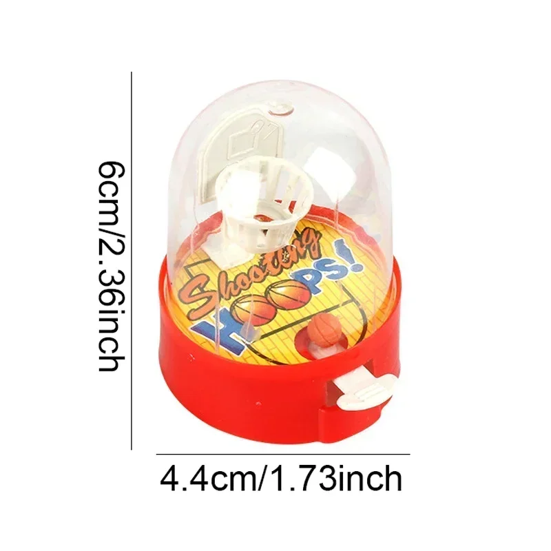 Mini-Basketball-Schieß spielzeug Handheld Palm Mini-Spielzeug Desktop-Spiel Spielzeug Finger Eltern-Kind interaktives Schießen Basketball