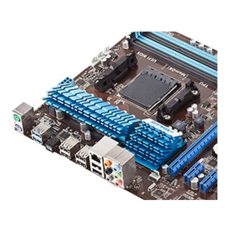 Para placa base AMD 970 M5A97 enchufe original usado AM3 + AM3 DDR3 32GB USB2.0 USB3.0 SATA3 placa base de escritorio