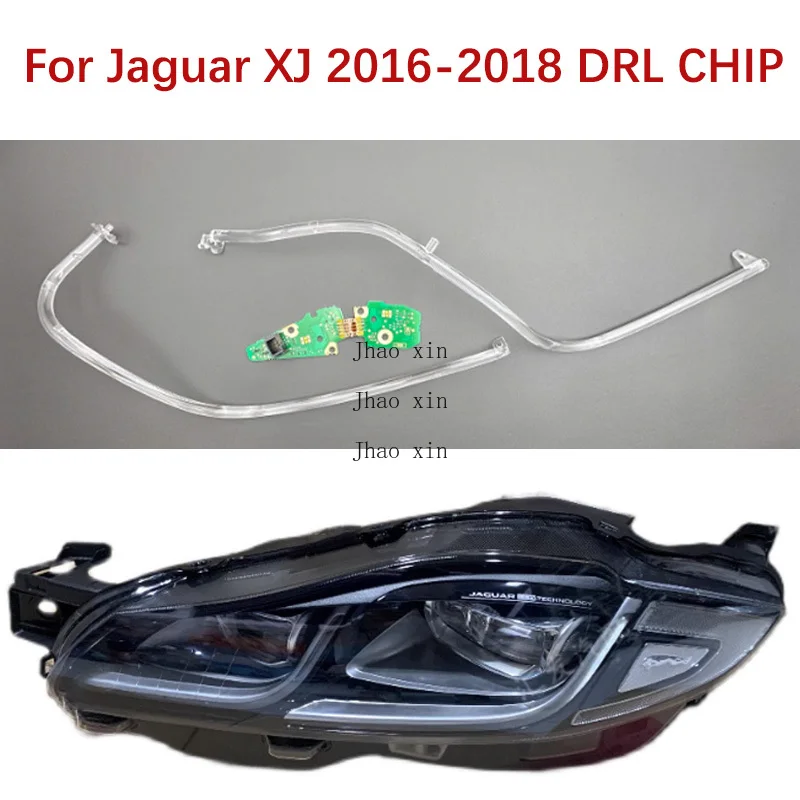 

White Light Suitable For Jaguar XJ Car Headlight DRL CHIP 2016-2018 Angel Eye Chip Ballast Light Source Module Light Guide Tube