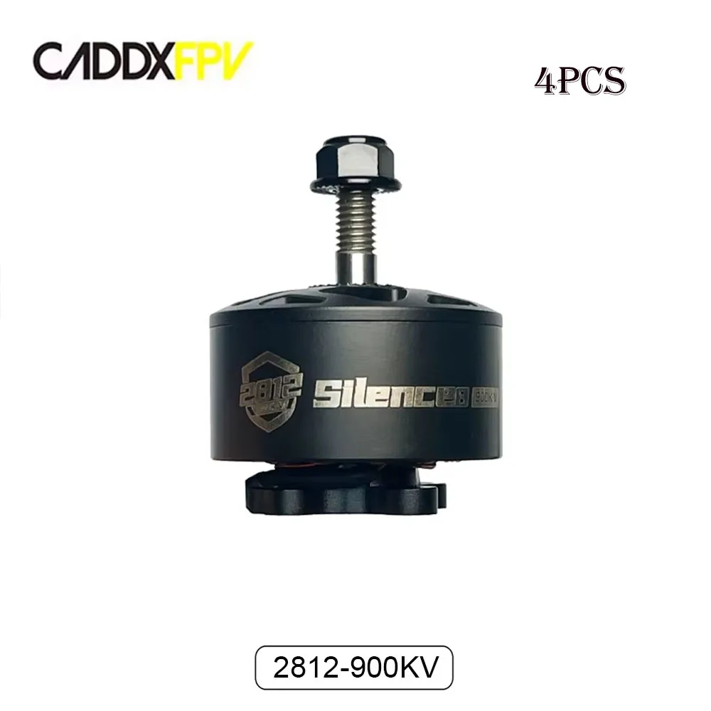 CADDX 4PCS 2812 900KV มอเตอร์ไร้แปรงสําหรับ 9 "8" 7 นิ้ว RC Multirotor เครื่องบิน Quadcopter DIY อุปกรณ์เสริม CADDXFPV มอเตอร์