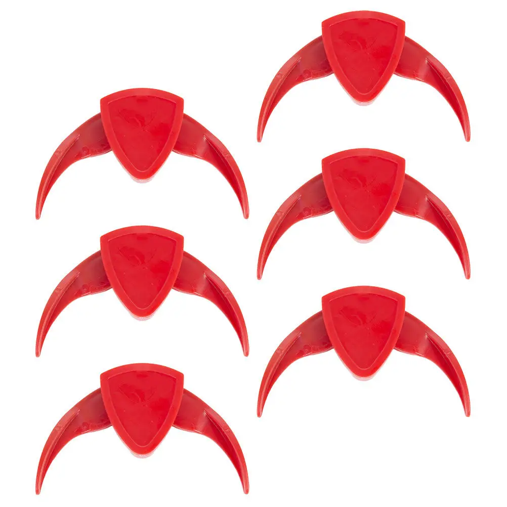 6Pcs Melon Pliers Nut Crackers Ergonomic Handle Double Groove Design Non-Slip Grip Shell Opener for Seeds Nuts Pine Nuts Walnut