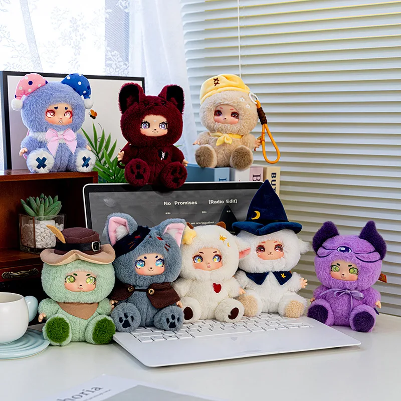 لطيف العصرية دمية ألعاب من نسيج مخملي قلادة بالذئب قتل سلسلة الشكل هدية عيد ميلاد دمية محشوة لينة تحصيل