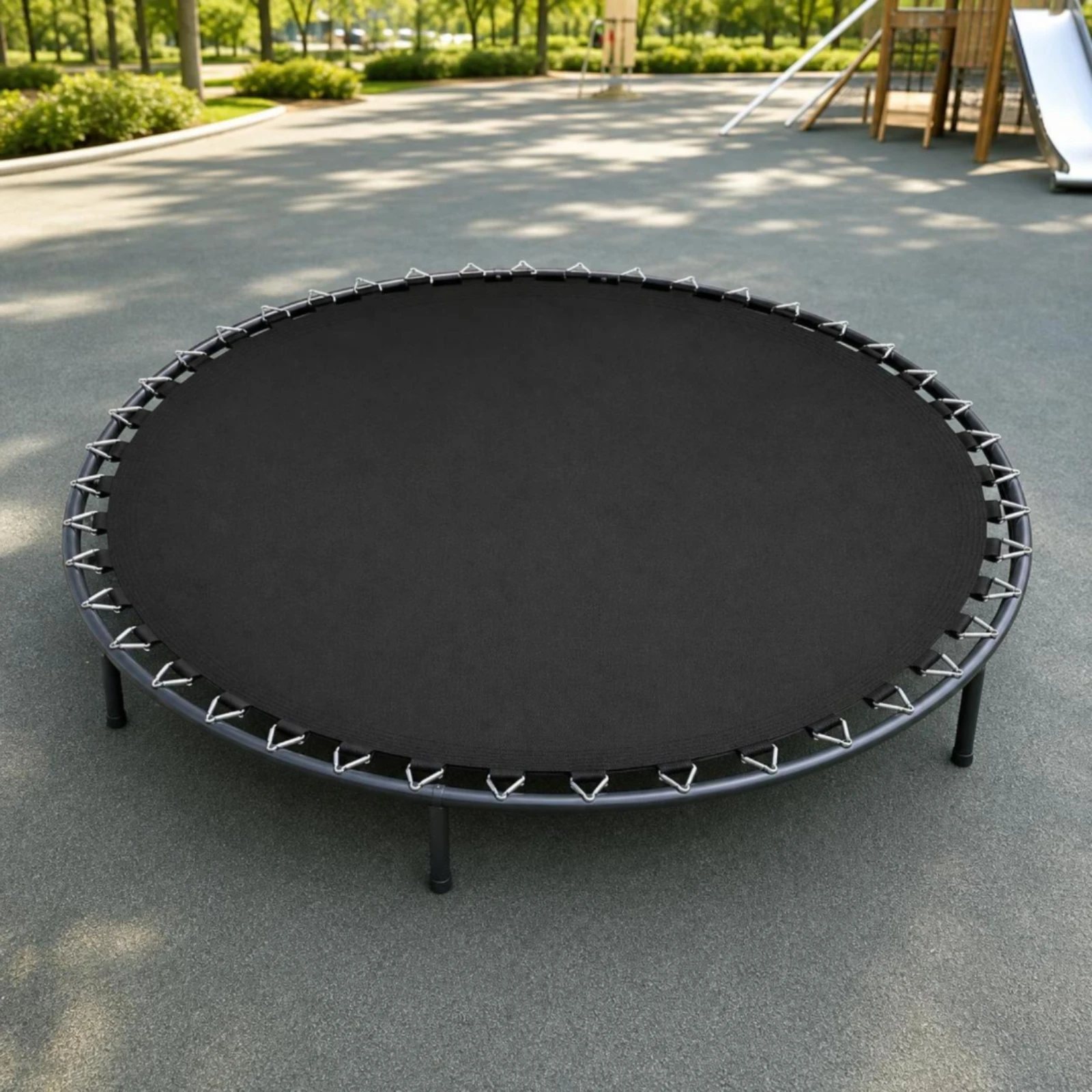 Trampoline Jumping Mat Round Replacement Trampoline Mat Heavy-Duty Resistant for Backyard, Indoor Gym view 4