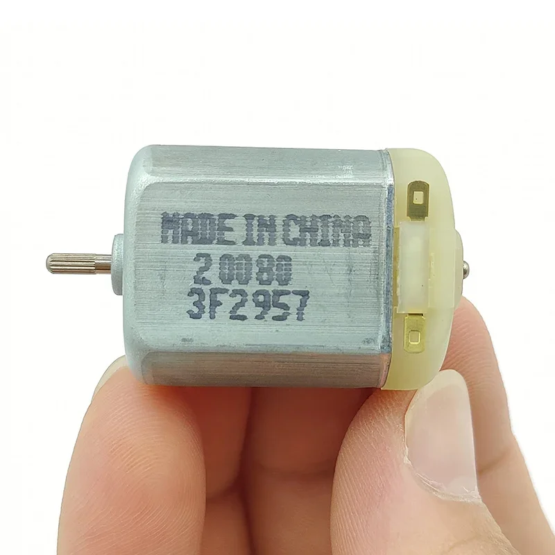 JOHNSON 20080 미니 280 모터 DC 12V 12000RPM 고속 자기 마이크로 24mm 전기 모터 널링 샤프트 DIY 취미 장난감 모델