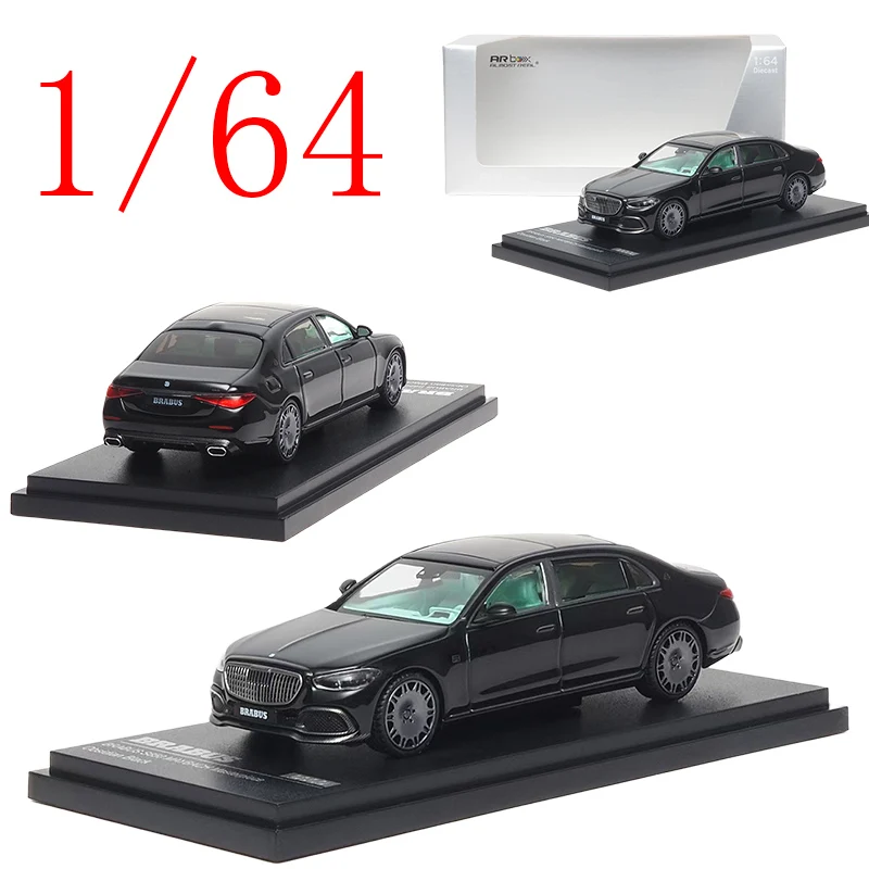 

AR Diecast 1/64 Scale Benz Alloy Model Cars Benz Maybach Bosu S850 2023 Play Vehicles Toys for Boys Gift Original Box