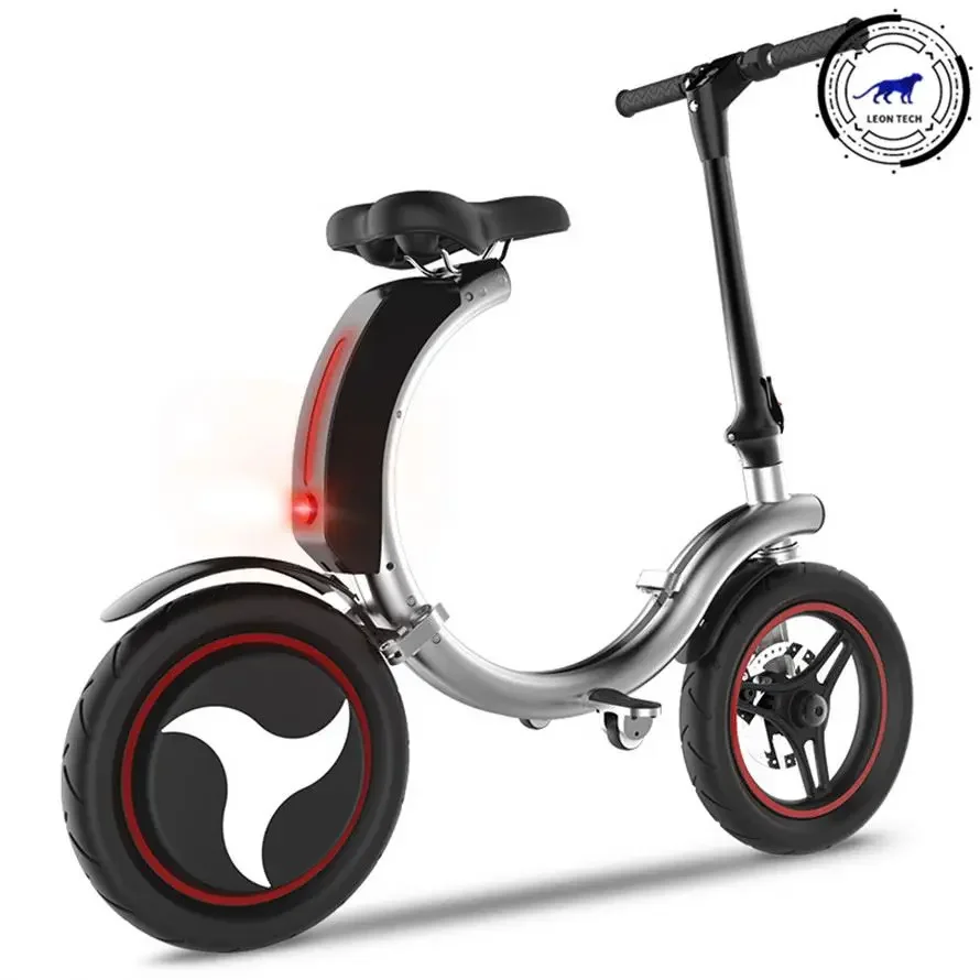 Factory Supply 350W 36V 12Inch Two Wheels Electric Mini Bike With Disc Brake Small Size Light ICEWHEEL A10 Electric Bicycle