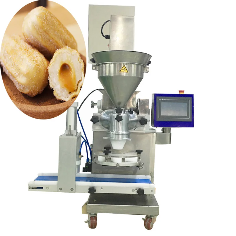 Automatic Mini Long Stripe Tulumba Churros Encrusting Machine