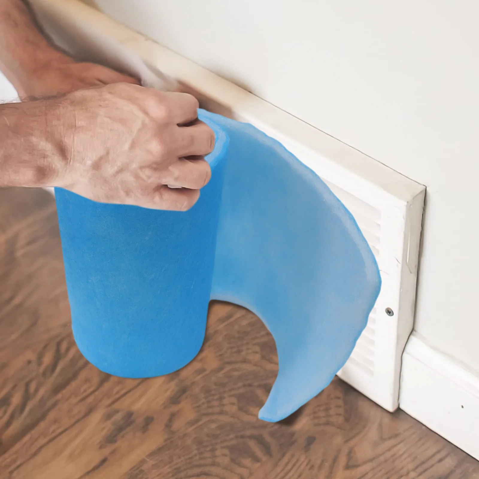1pc Aria Condizionata Sfiato Filtri Riutilizzabili Elettrostatico Sfiato A Pavimento Filtro Tagliabile Aria Condizionata Filtro In Cotone Per HVAC