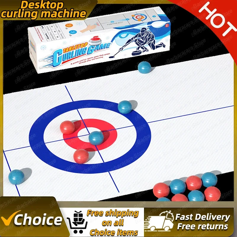 Nuovo Puzzle per bambini caldo gioco Casual Desktop Curling e Hockey su ghiaccio ragazzo e ragazza giocattoli genitore-figlio Duo gioco interazione