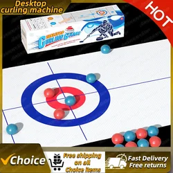 Nuovo Puzzle per bambini caldo gioco Casual Desktop Curling e Hockey su ghiaccio ragazzo e ragazza giocattoli genitore-figlio Duo gioco interazione giocattoli