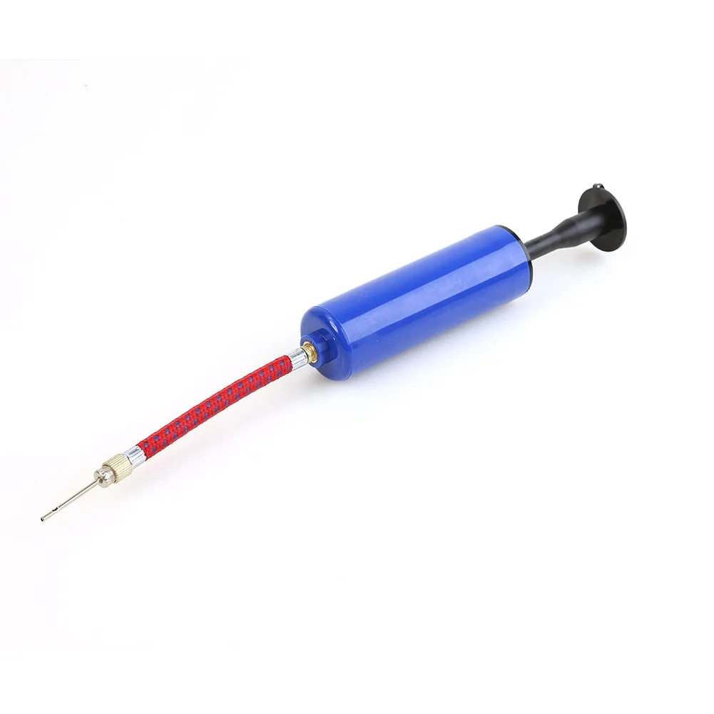 Kit Gonfiatore per Palloni 10 Pezzi/Set, Pompa Portatile con Prolunga per Calcio, Basket e Football