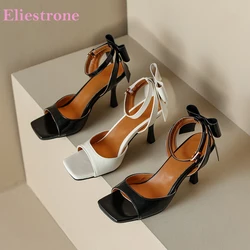 New Summer Glamour Beige Black Women Slingback Sandals Sexy High Thin Heels Lady Shoes Plus Big Small Size 11 32 43 45 48