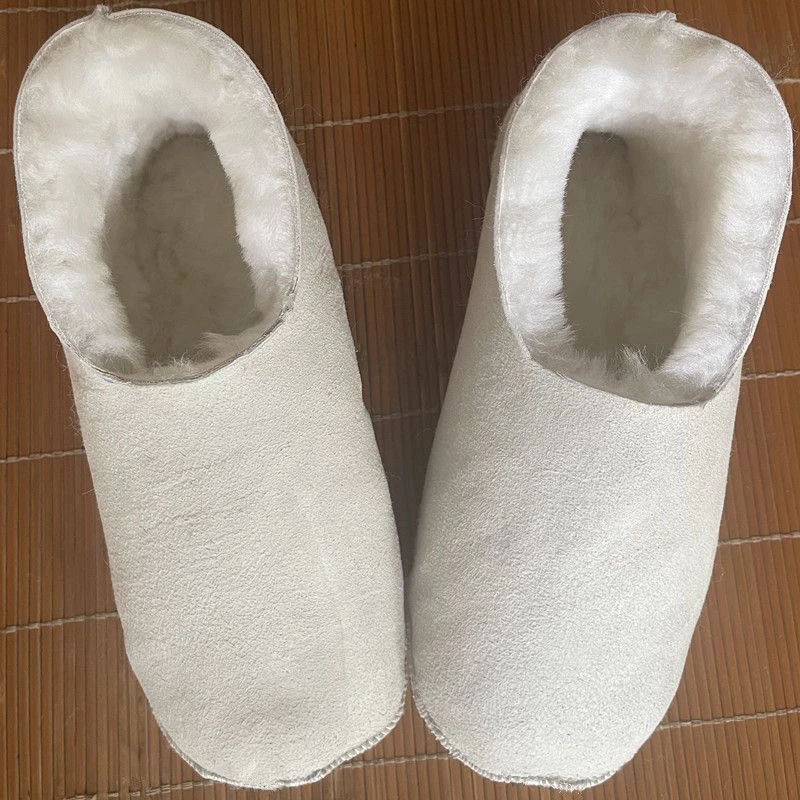 

Мужские и женские теплые шерстяные кожаные зимние ботинки Sos до середины икры, морозостойкая домашняя одежда, удобная зимняя обувь