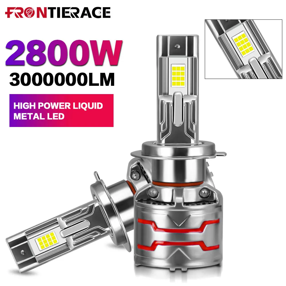 

Car LED Headlamp Bulbs Turbo Min Fog Lamps Canbus 6000K High Power Project Led Canbus 12v 24v HB3 HB4 9012 H1 H4 H7 H11 H13