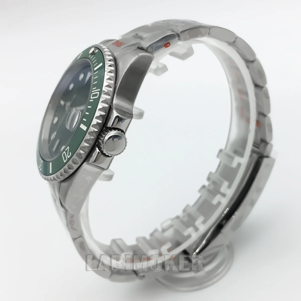 Jam tangan pria otomatis 38mm 36mm NH35A PT5000 untuk menyelam, dengan tanggal, kaca safir, bezel keramik berputar, dan penunjuk waktu bercahaya.