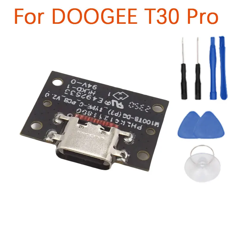 New Original DOOGEE T30 Pro USB Board Dock Base Charging Charge Port Board Repair Accessories For DOOGEE T30 Pro Tablet