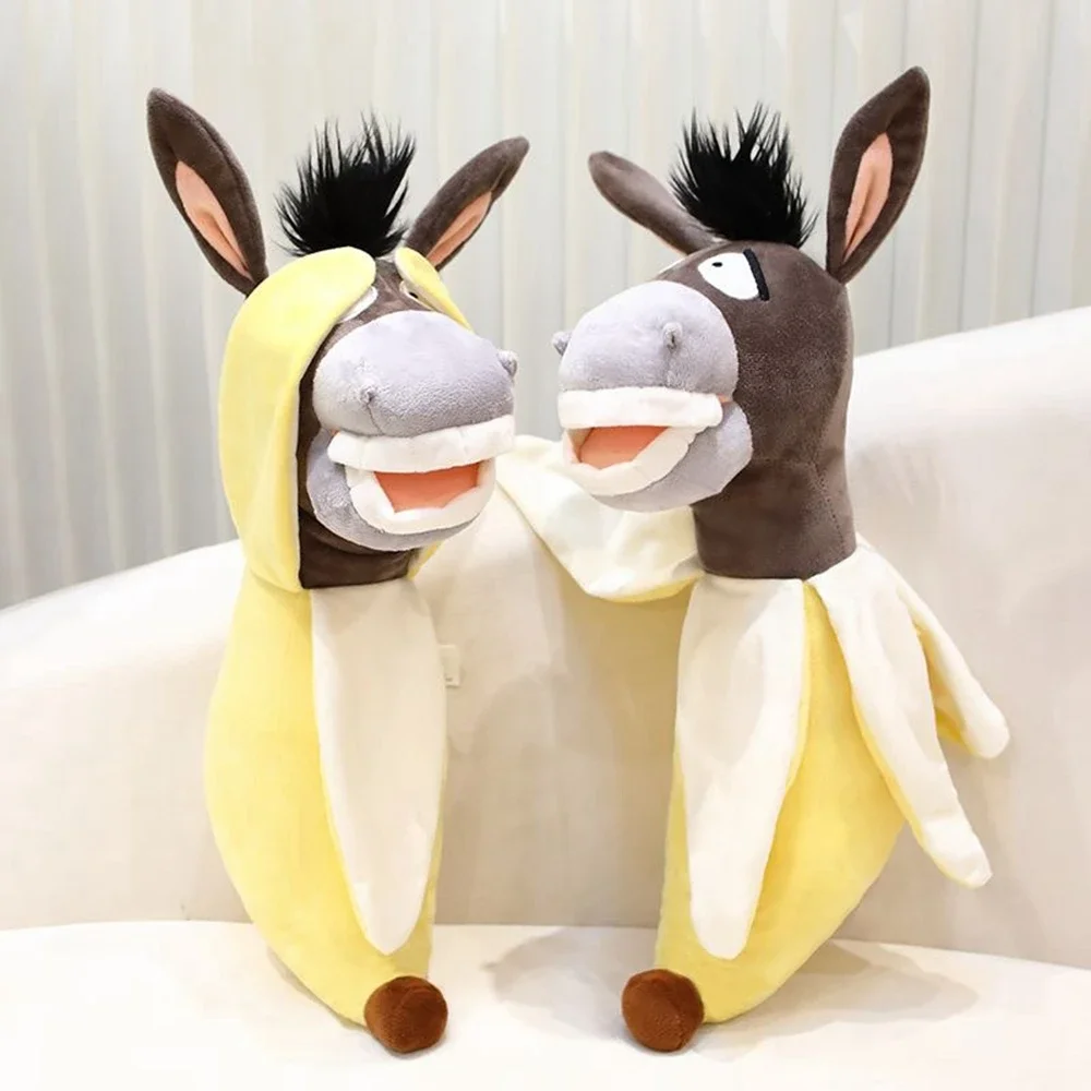 50cm Personality Banana Donkey Doll Creative Funny Plush Toy Throw Pillow Soft And Comfortable To Send Friends Birthday Presents