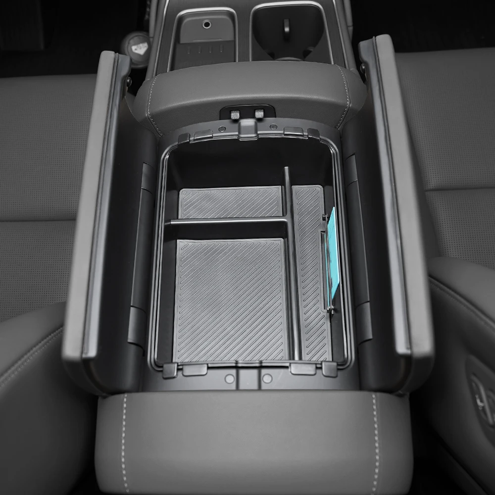 Для Hyundai Palisade 2025 2026 LX3 двухслойный органайзер на центральной консоли, 7-местный автомобильный поднос, подлокотник, ящик для хранения, автомобильные аксессуары