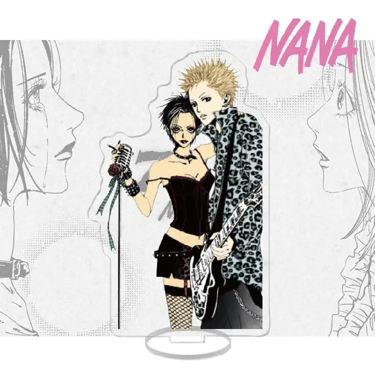 NANA Black White Manga Acrylic Stand Oosaki Nana Komatsu Hachi