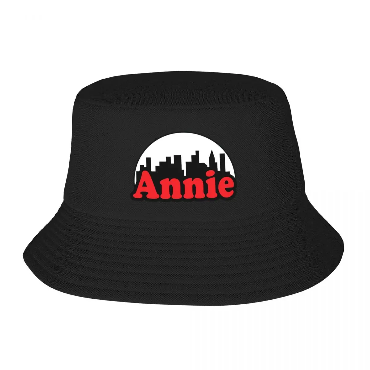 

Annie Musical New York Skyline Bucket Hat Golf Cap custom hats Women's Hats Men's