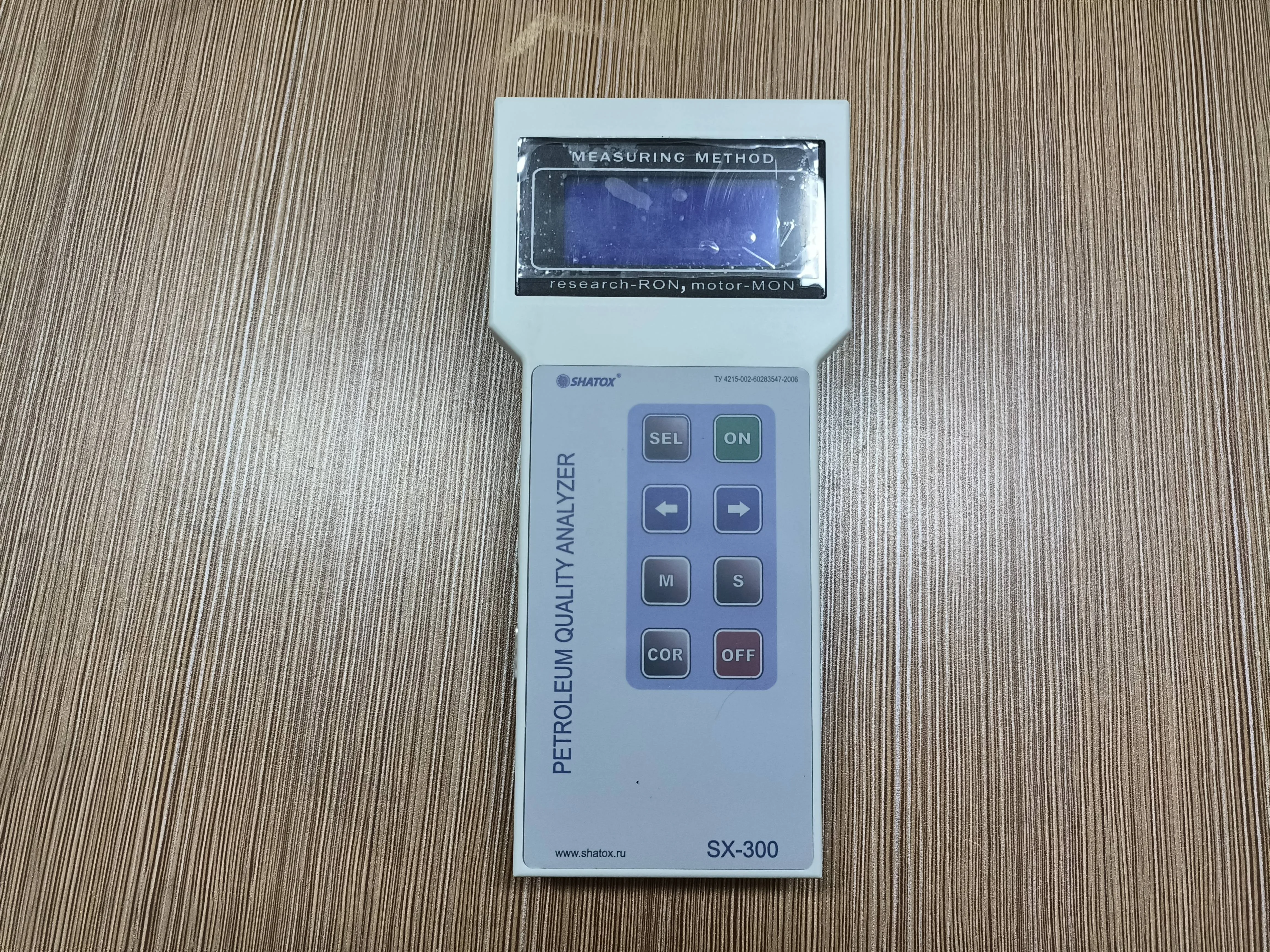 SHATOX Model SX-300 Multi-function of Cetane Meter