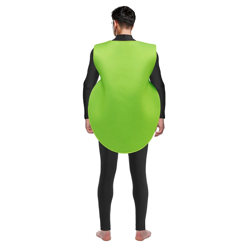 Cosplay Anime Cute Big Eyes Costume Boys Green Monster Printed Sponge Carnival Party Funny Dress Up Halloween Costume