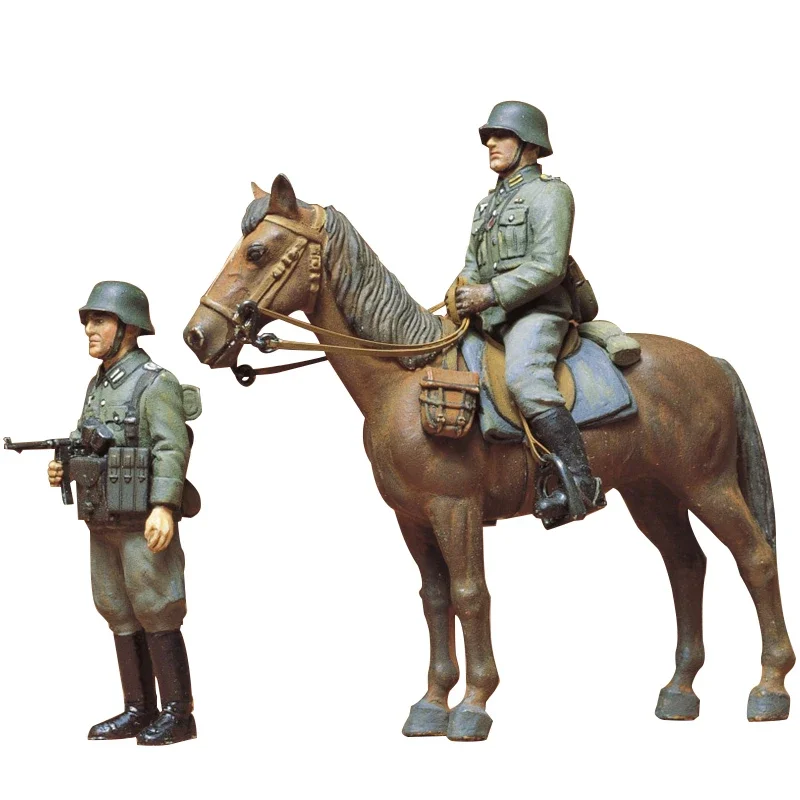 TAMIYA Plastic Mounted Infantry Set 35053 Wehrmacht Mounted Infantry Set 1/35