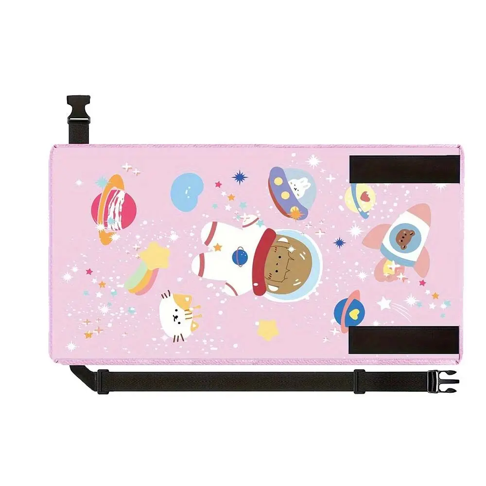

Convenient Cartoon Pattern Trip Airplane Bed Solid Color Ox Cloth Pedals Bed Rectangle Seat Extender
