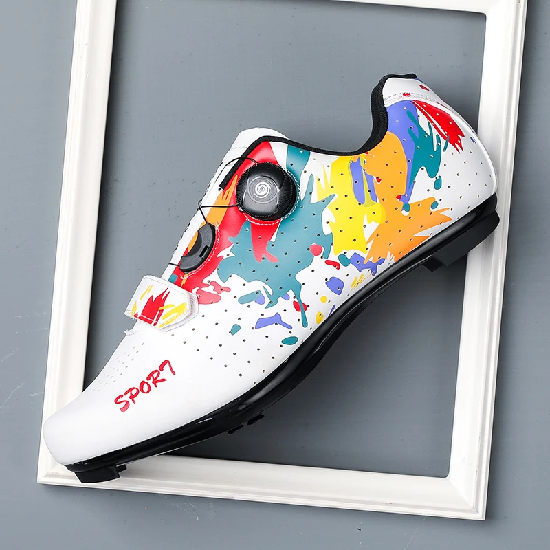 Herren-Fahrradschuhe MTB, Leichte und Langlebige Mountainbike-Schuhe, Geeignet für Outdoor-Bergfahrten, Unisex 37-46 – Detail 24