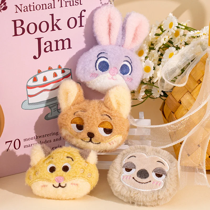 Zootopia Nieuwe Anime Periferie Lightning Judy Leopard Officier Nick Wilde Leuke Fun Cartoon Pluche Pop Sleutelhanger Decoratie Meisje Gift