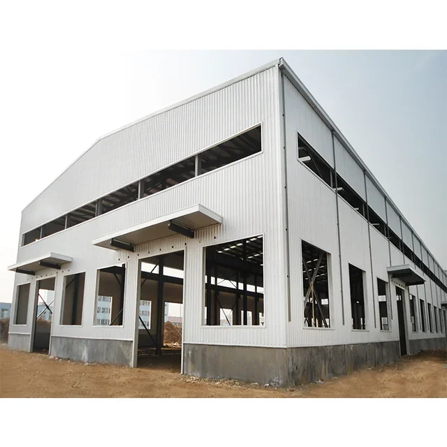 YG High Quality Metal Light Weight Prefabricated Steel Structure Warehouse Modular Workshop Shed Factory Hangar Office Building