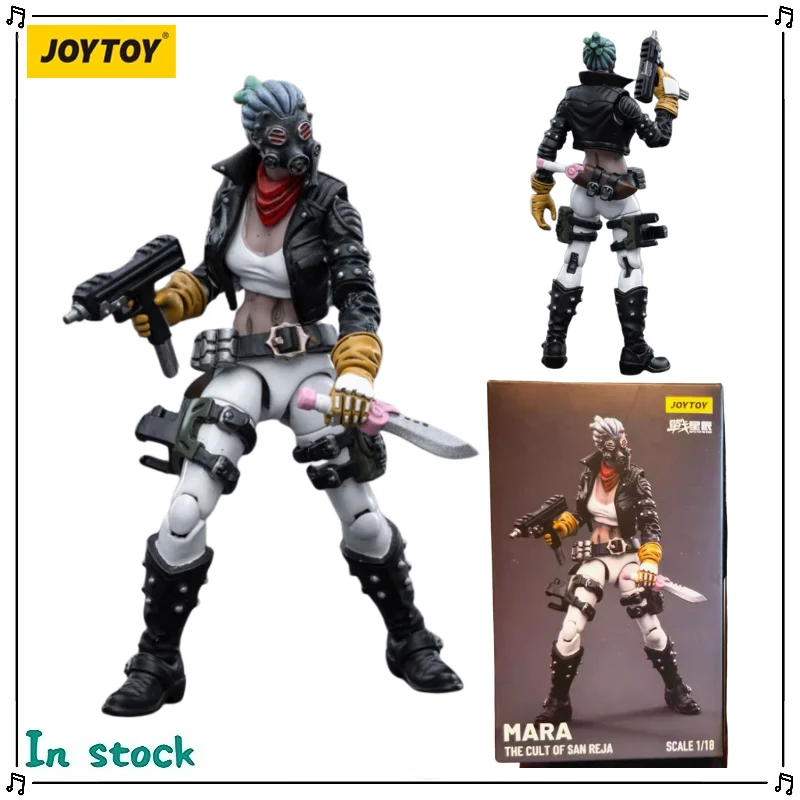 Figura de acción original y genuina de JOYTOY, escala 1/18, en oferta, El Culto de San Reja - Mara