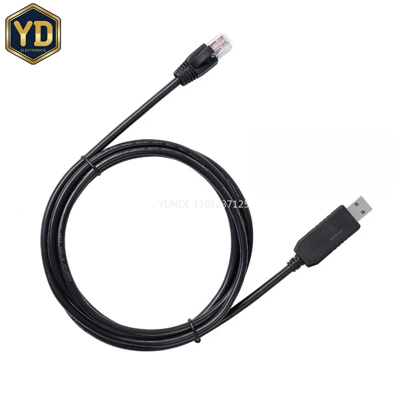 US2000C US3000C US5000 Lithium Battey Console Communication Cable Prolific USB RS232 to RJ45 8P8C Serial Debug Cable