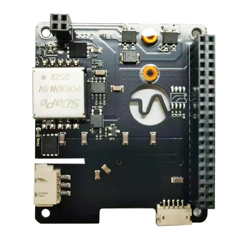 Raspberry Pi 5 POE HAT 5V 5A وحدة إمداد الطاقة Argon PCIE M.2 NVMe لوح تمديد القرص الصلب