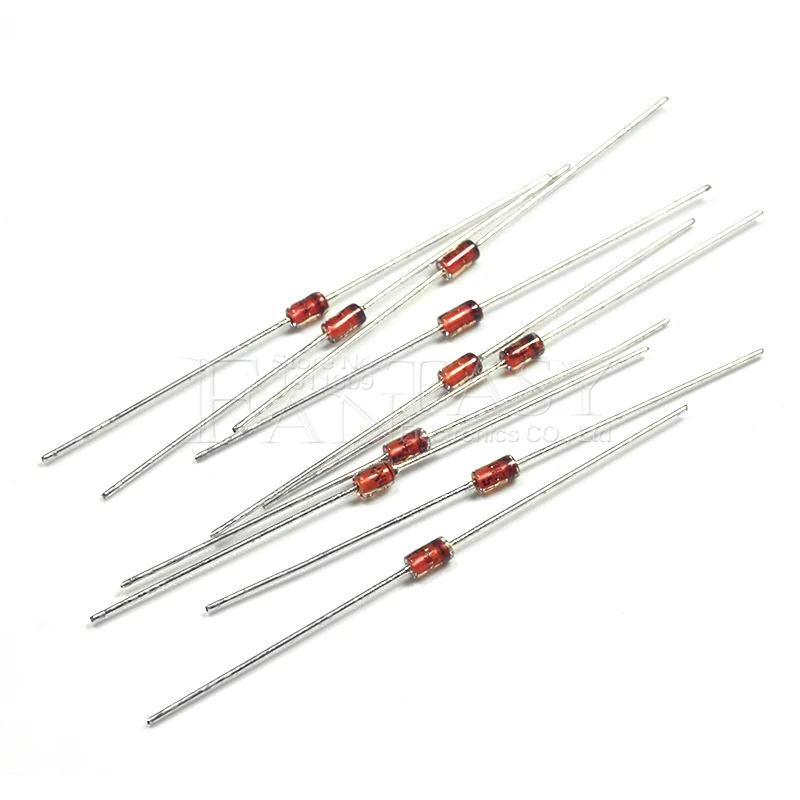 100pcs 1W Zener diode DO-41 16V 18V 20V 22V 24V 27V 30V 33V 36V 39V 43V 47V 51V 56V 62V 68V 75V  1N4746A 1N4749A 1N4756A 1N4748A