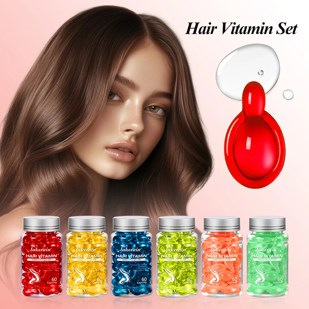 

6 бутылочек Марокко, аргановое витаминное масло, набор для ухода за волосами, эссенция, поврежденное питание, восстановление волос, улучшение, лечение, средства