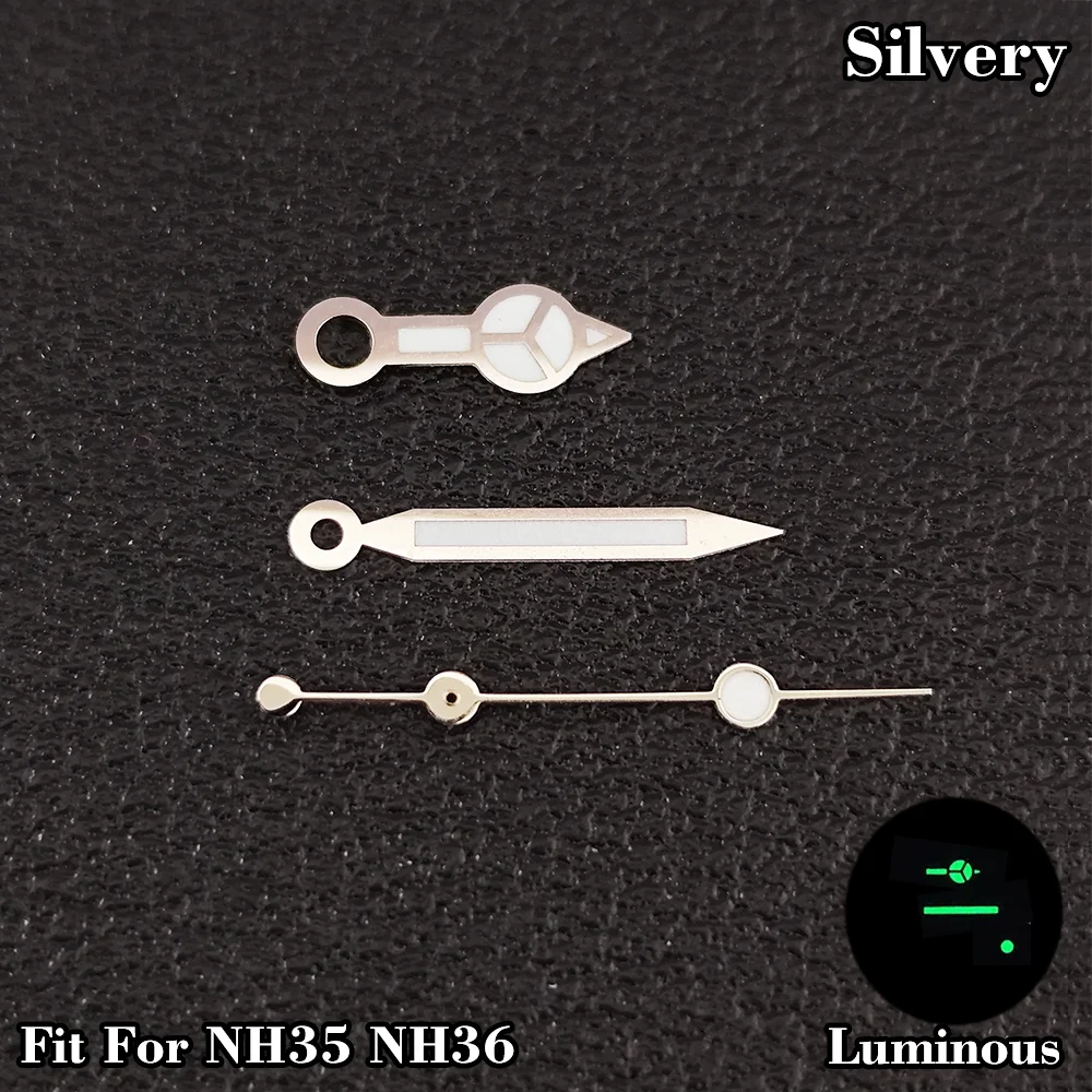

Green Luminous Watch Hands Fit for NH35 NH36 ETA 2836 2824 Miyota 8205 8215 Movements - Watch Repair Accessories