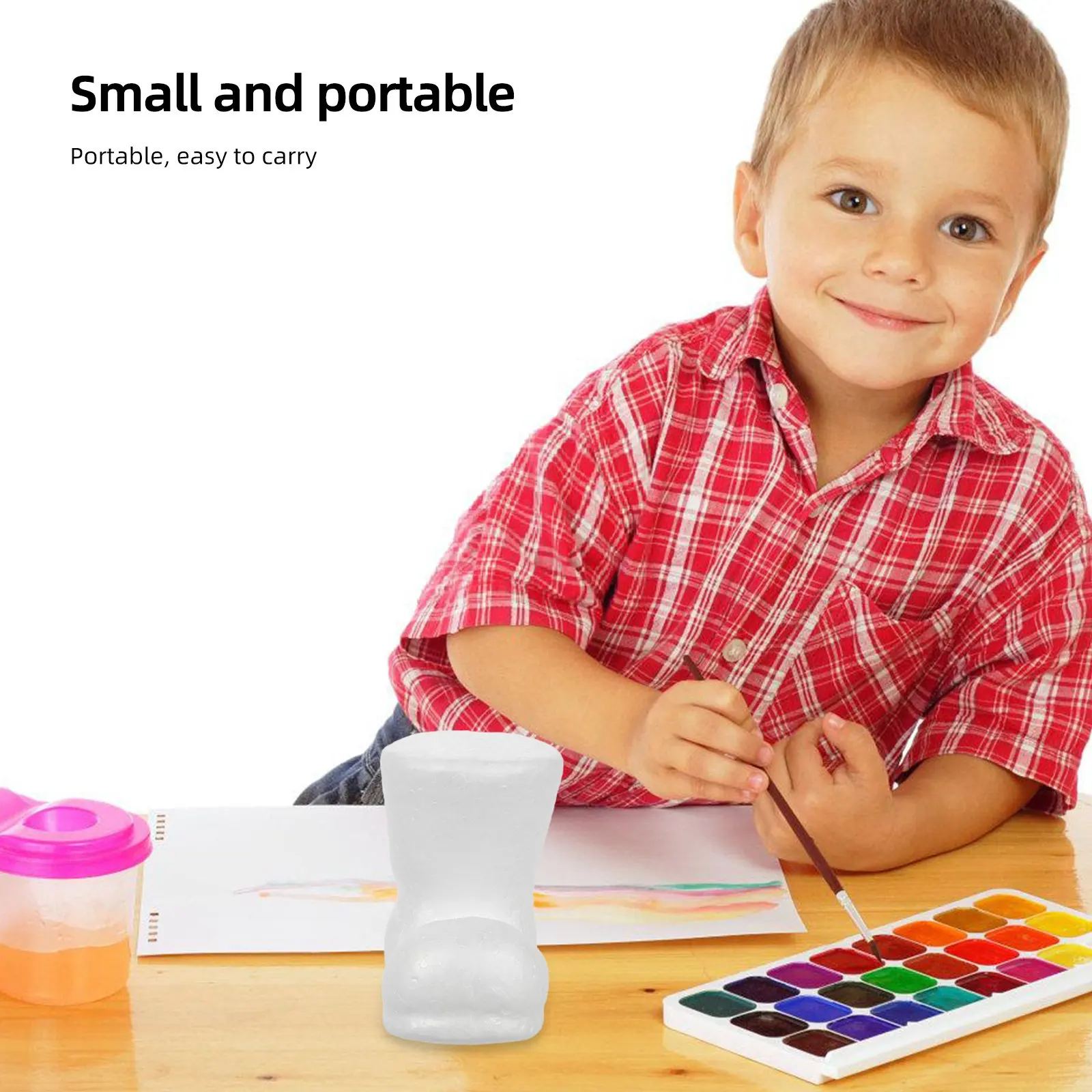 

12 шт. пенопластовых рождественских сапожков для поделок, украшения для дома, декора елки, многоразовые, для творчества, для дошкольников