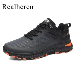 Mannen Waterdichte Trail Loopschoenen Sneakers Sport Jogging Trainers Sportschoenen Outdoor Wandelen Atletisch Plus Big Size 54 53 52