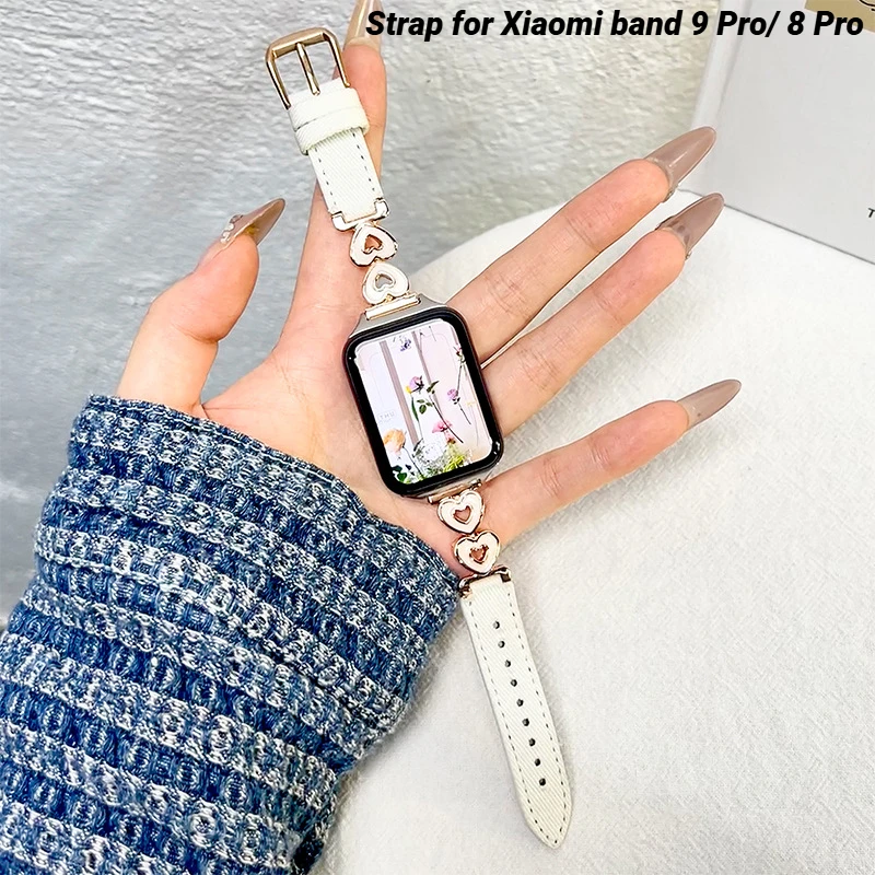 

Denim Strap for Xiaomi band 9 Pro Sport Watchband For Xiaomi band 8 Pro Woman Man Correa Bracelet SmartWatch Accessories