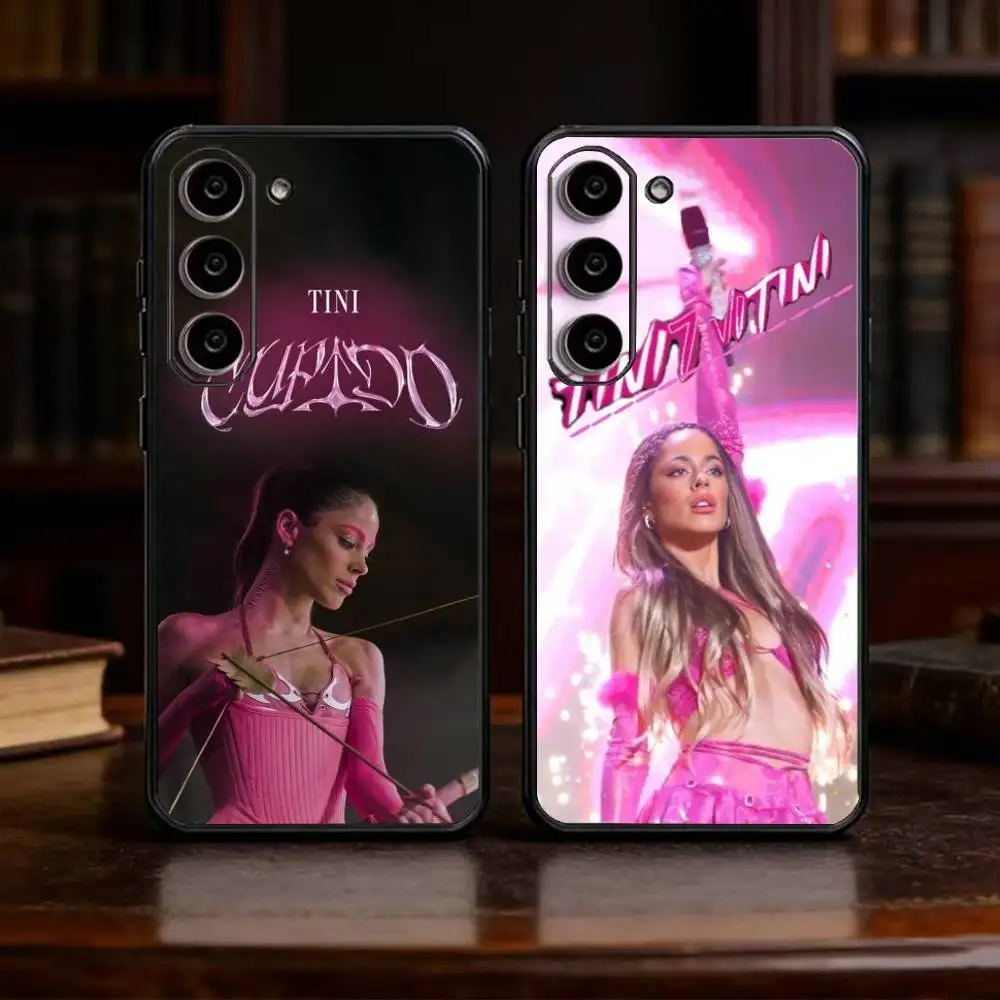 

Tini Stoessel Phone Case For Samsung Galaxy A91,80,73,72 ,71,53,52,32 ,31,22,21s,20,Soft Black Case