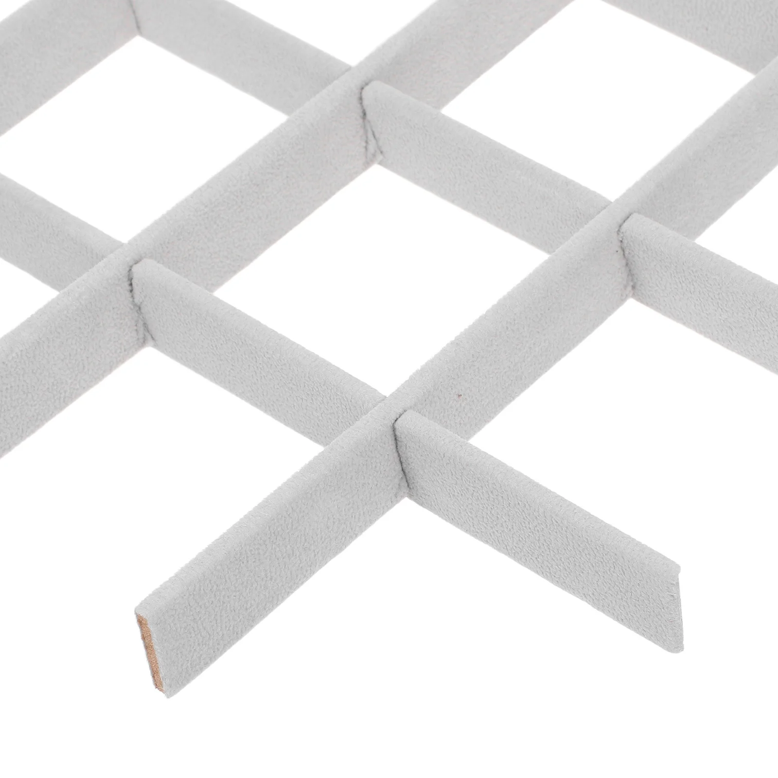 Jewelry Tray Inserts Gray Multipurpose Organizer Dividers for Rings Earrings Necklaces Travel Home Jewelry Display Tray Divider