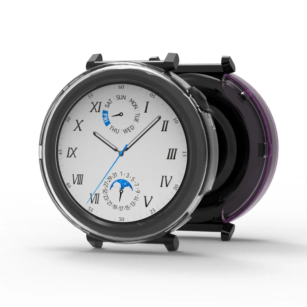 Silicone TPU Case For Huawei Watch GT 5 41mm 46mm Screen Protector Frame Bumper Huawei Watch GT5 Smartwatch Cover Shell