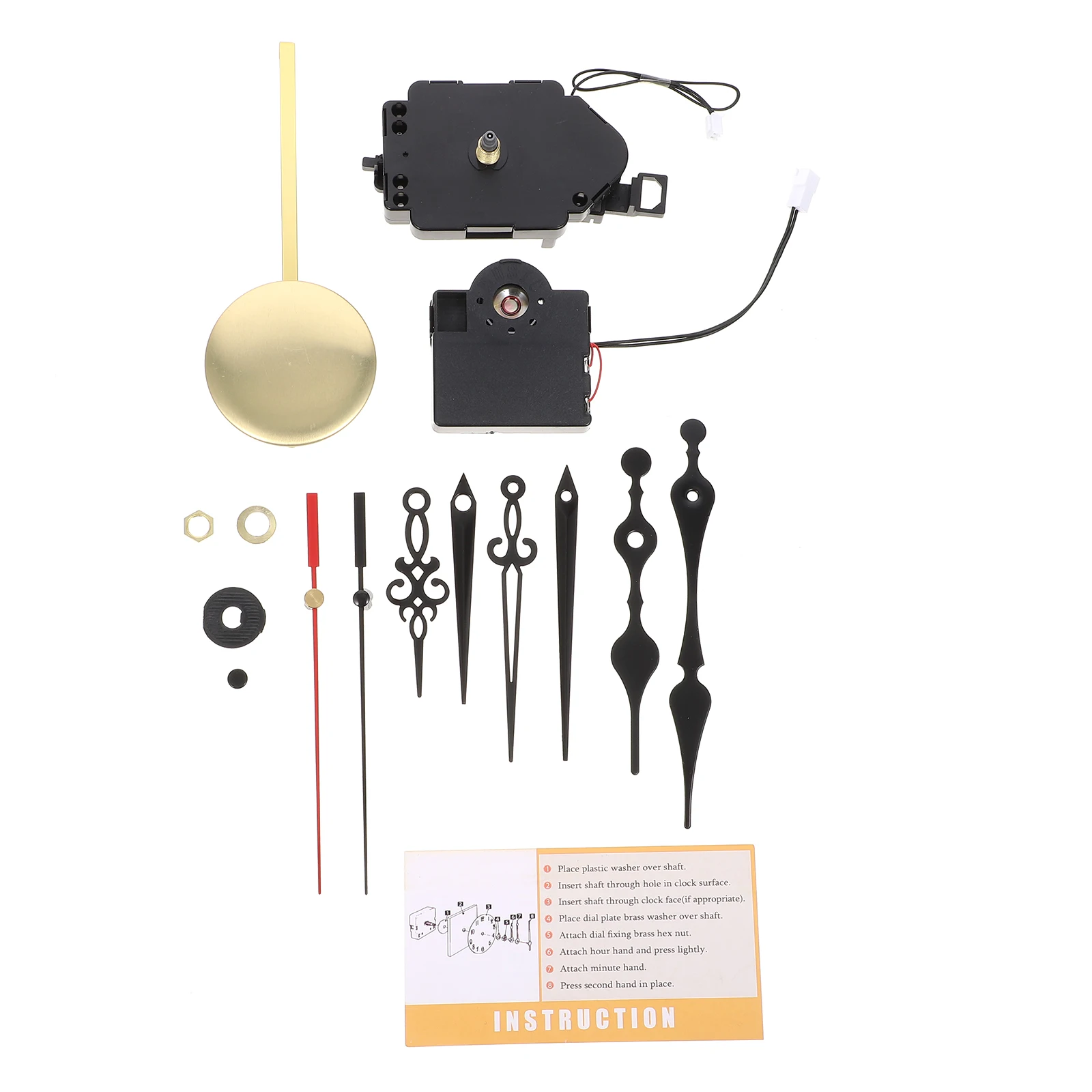 

1 set 1 Set Pendulum Trigger Quartz Movement Melody Clock Parts Durable Replacement Wall Clock Accessories Chime Repair Kit Diy