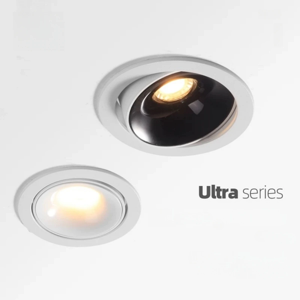 

Dimmable LED Adjustable Angle Downlight Indoor Anti-glare Aluminum Recessed Spotlight Fixture for Living Room Bedroom Office