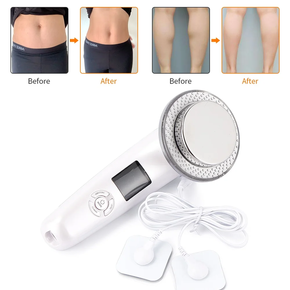 Ultrasonic Body Slimming Machine EMS Ions Face Skin Lifting Massager 6 in 1 Infrared Photon Rejuvenation Fat Burner Anti Wrinkle