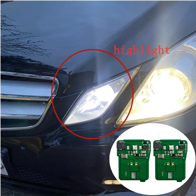 

LED Parking Position Light Plug and Play For Mercedes Benz E-Class Sedan W212 C207 A207 W207 2010-2013 Auto Headlamps Accessorie