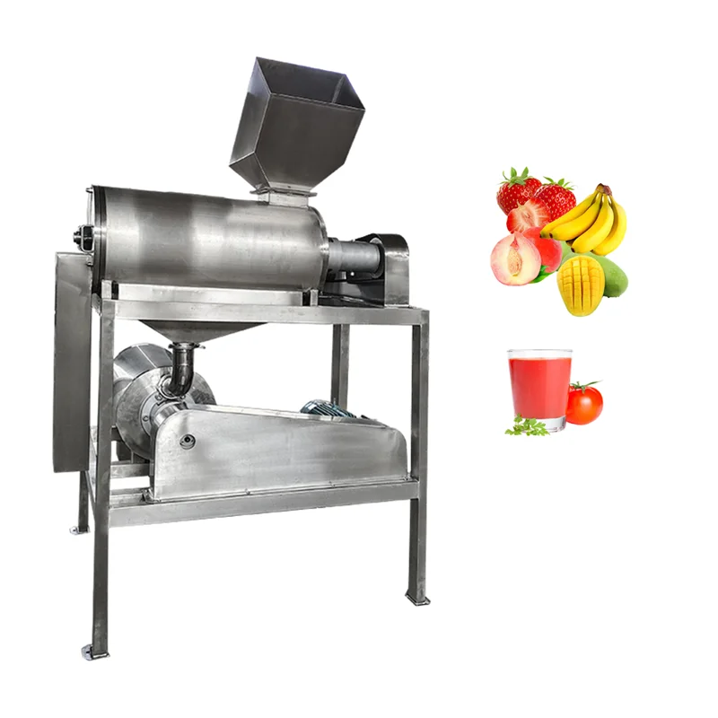 

Strawberry Kiwi Screw Press Single/double Channel Juice Making Machine Cold Press Juicer Extractor Machine mango Pulp Machine