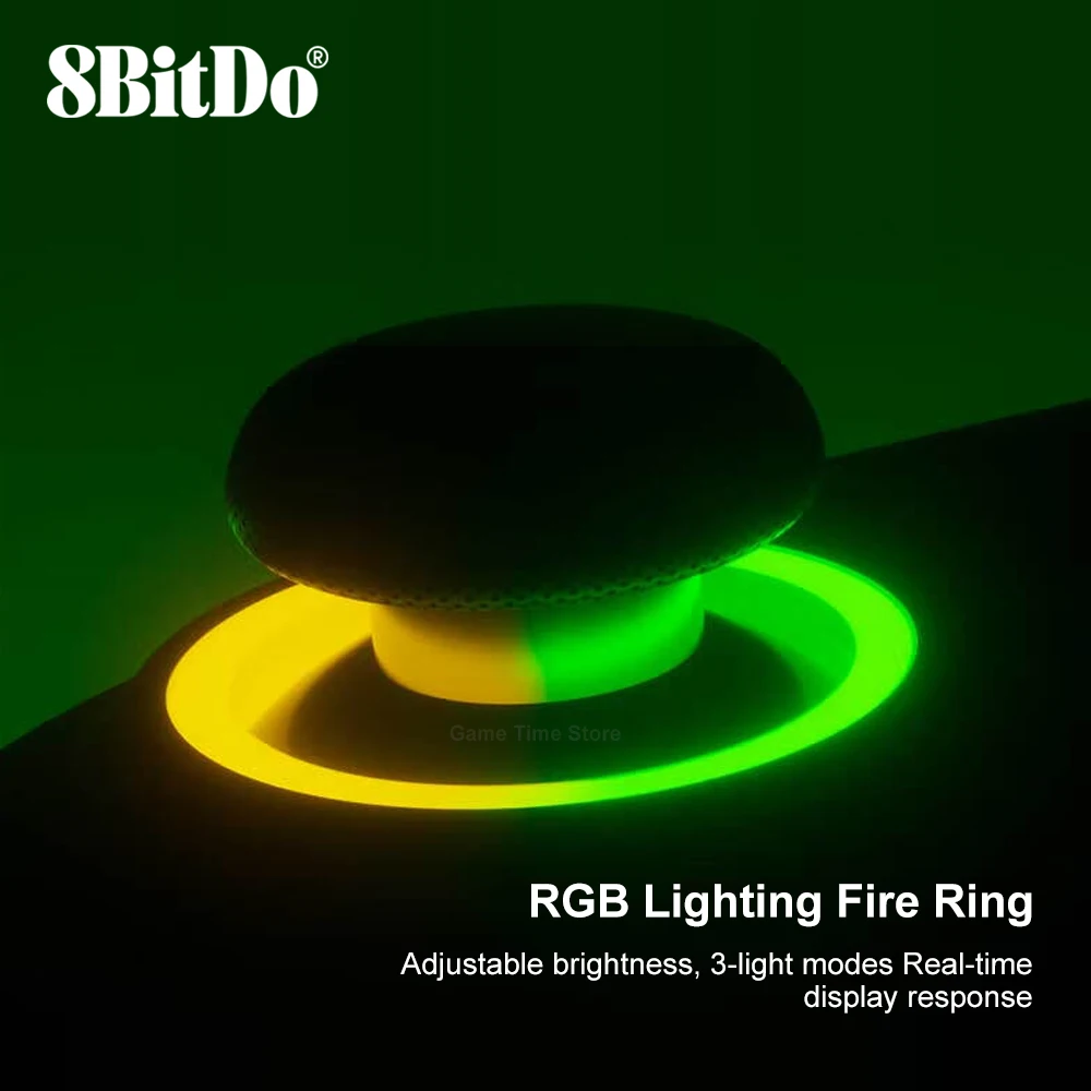 Imagem -03 - Ultimate c Xbox Wired Gaming Controle para Serie s x One pc Windows 10 11 Wired Hall Effect Joysticks Rgb Lighting Ring 8bitdo