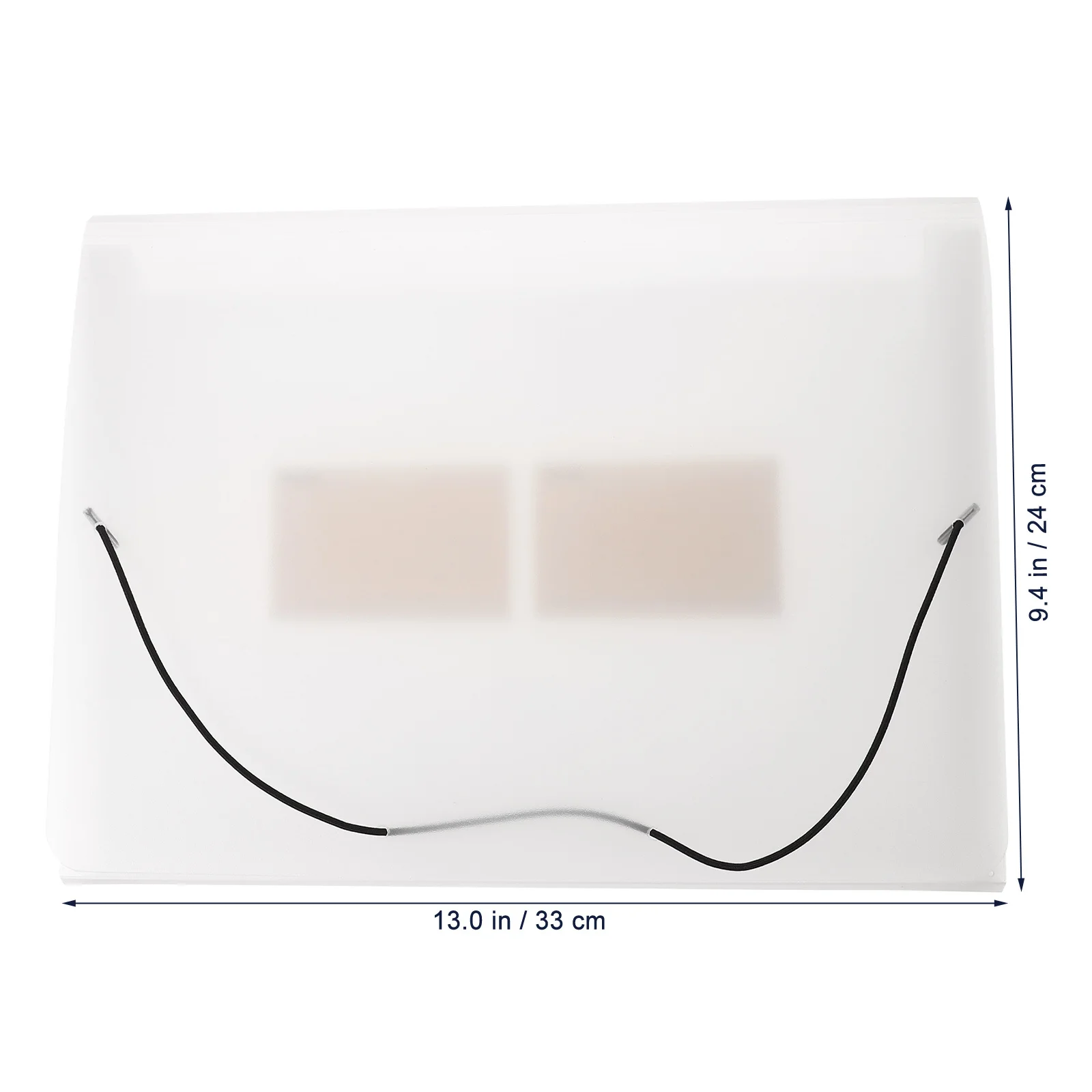 Multi Tier Folder Accordion Receipt Pouch Plastic Bills Holder For Documents Coupons Cards File Organizer Office School